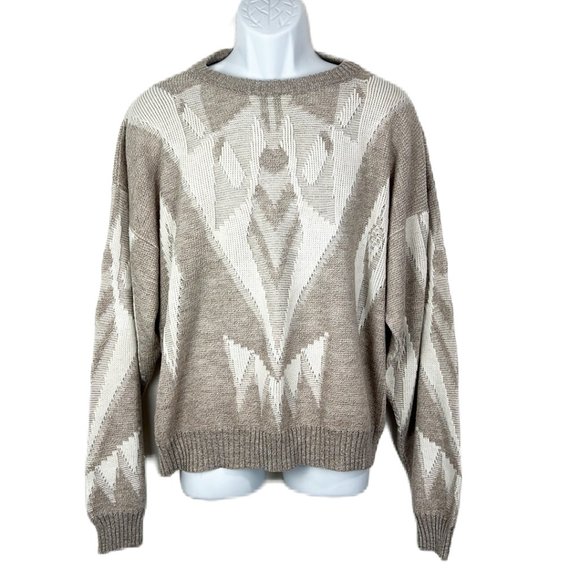 London Fog Sweaters Vintage London Fog Sweater Men Extra Large Tan